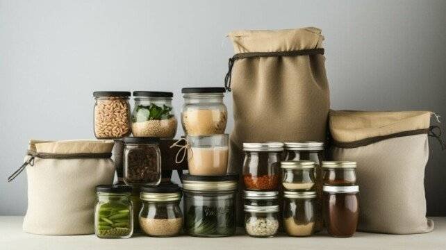 pantry staples, reuseable products
