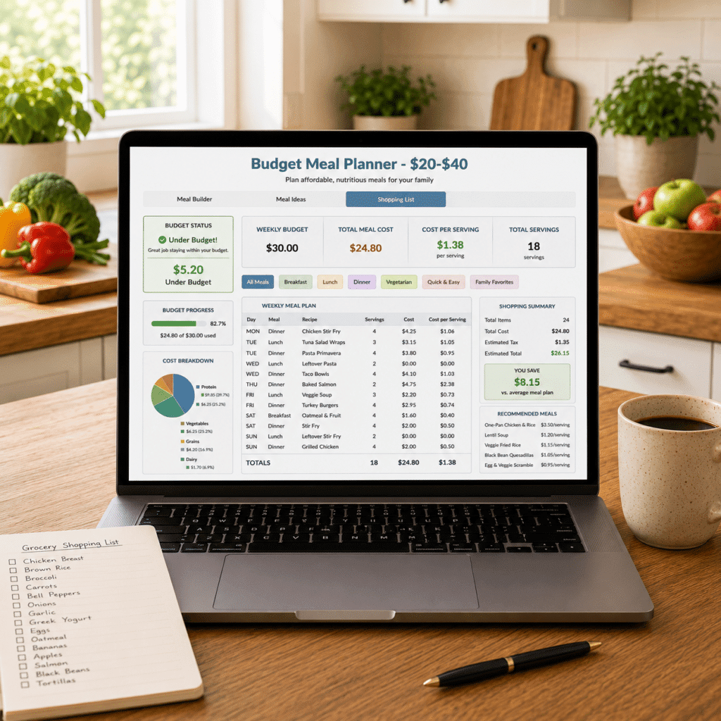 Budget Meal Planning That Actually Saves You Money.