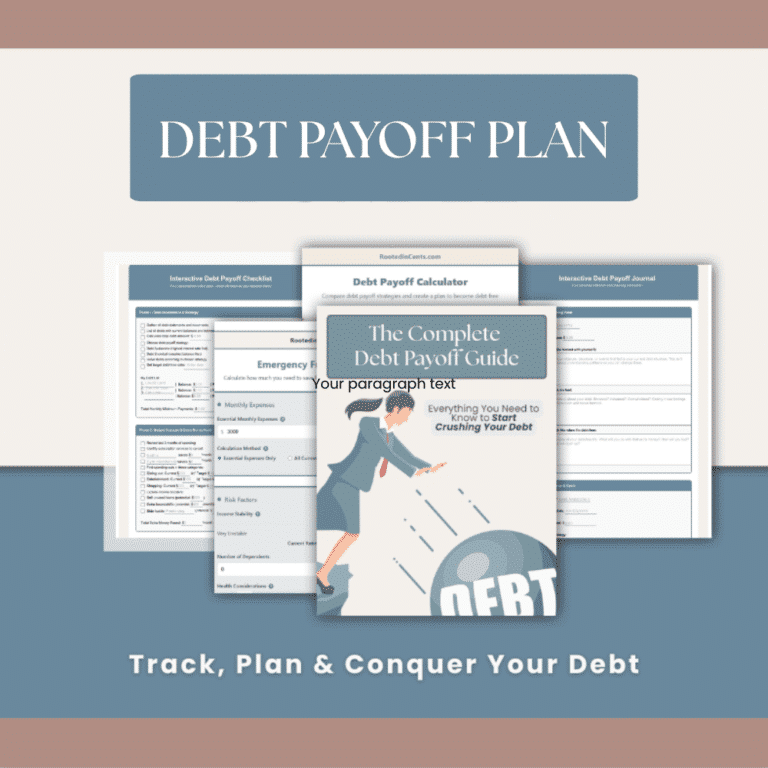DEBT PAYOFF PLAN
