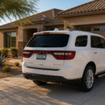 durango in driveway